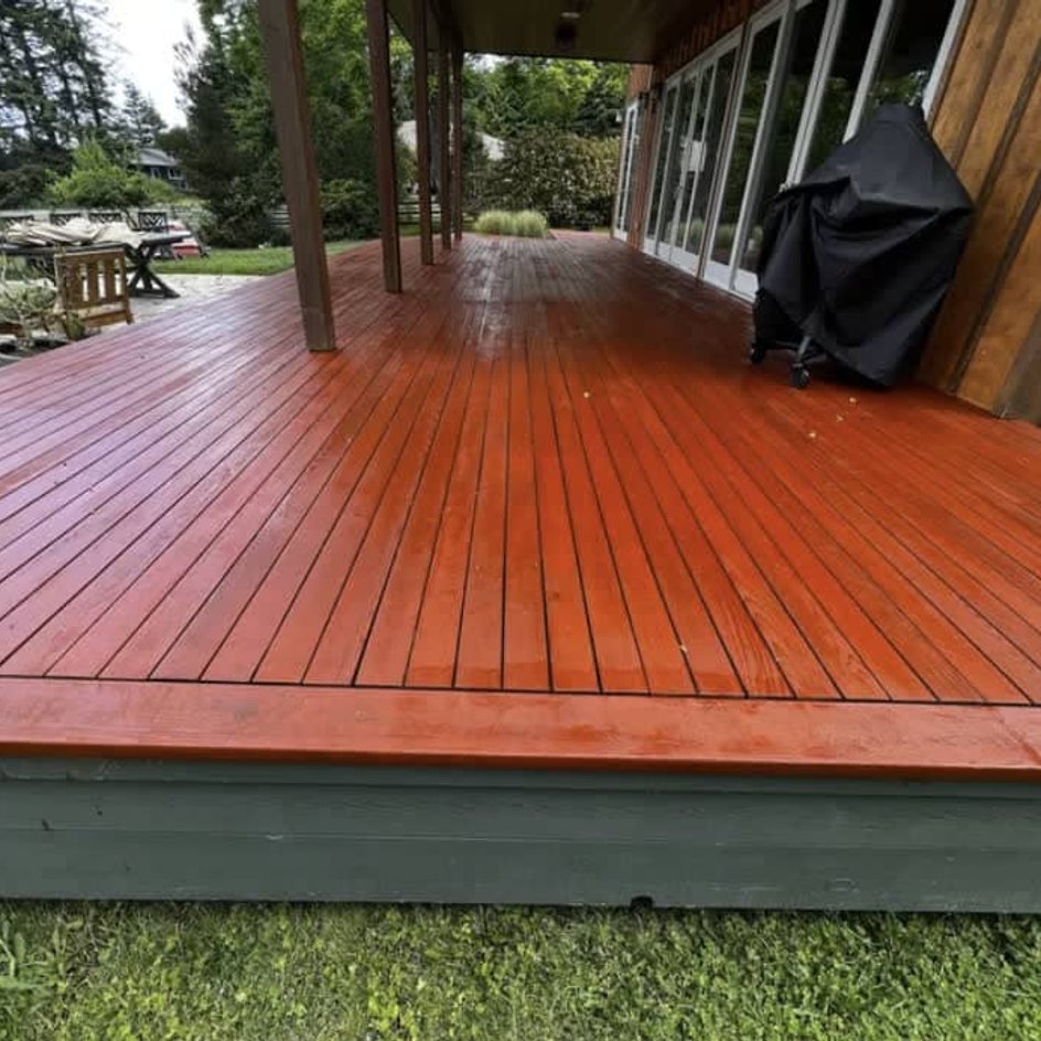 deck restoration and staining Oak Harbor